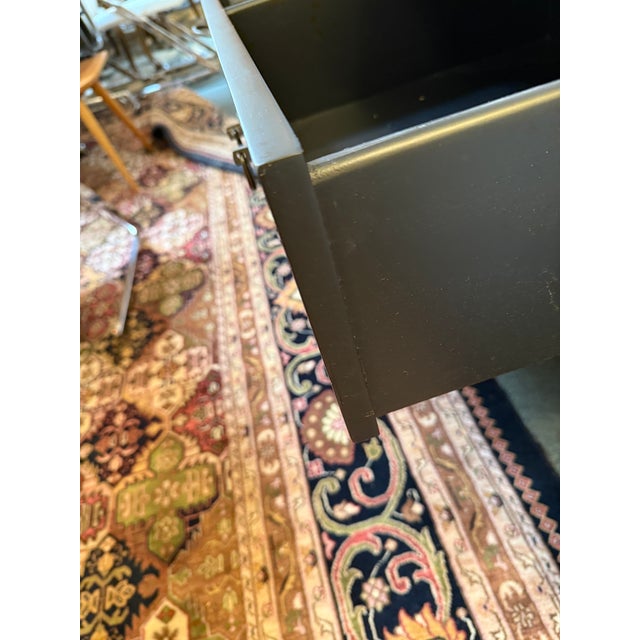 1990s Chinoiserie Style Library Table For Sale - Image 5 of 12