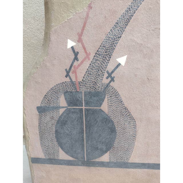 1990s Robert Lentz Original Kuaua Pueblo Kiva Mural Architectural Sculpture For Sale - Image 4 of 10