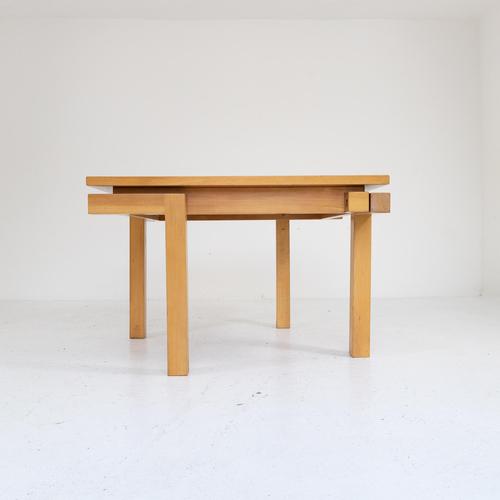 Coffee Table Convertible Into Dining Table, 1970s For Sale - Image 11 of 11