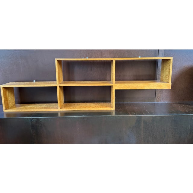1960s Vintage Wall Shelf in Wood, 1960s For Sale - Image 5 of 5