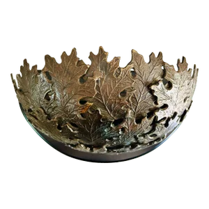 Bronze Oak Leaf Sconce