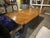 Custom-made dining table in Los Angeles, California by Formations, known for their refined, architectural approach to...