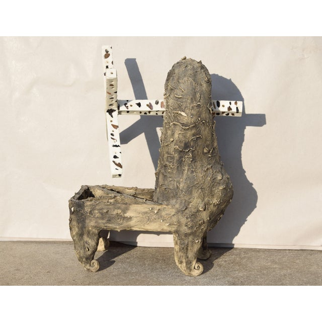 Urmas Puhkan born 1967 in Nadalema, Kehtna Municipality (Estonia) Abstract object Signed on the light-colored cross, and...