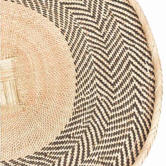 African Early 20th Century Tonga Binga Basket 22 Inch For Sale - Image 3 of 3