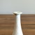Mid-Century Modern Vintage 1950s Mid-Century Gunnar Nylund Rörstrand Sweden White Crystaline Glaze Miniature Ceramic Vase For Sale - Image 3 of 5