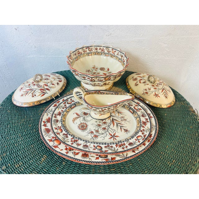 Collection of Wt Copeland Transferware For Sale - Image 10 of 11