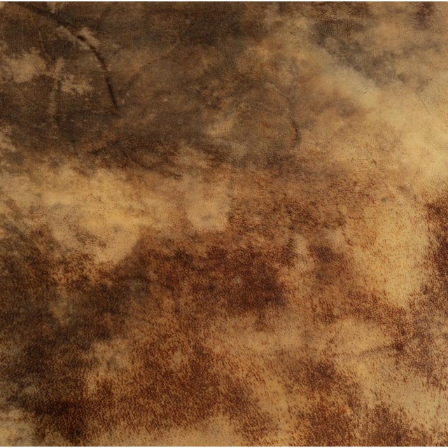 Mid-Century Modern Low Rectangular Model 825 Coffee Table in Parchment by Aldo Tura, 1950 For Sale - Image 3 of 18