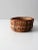 Mid 20th Century Vintage Woven Basket Bowl For Sale - Image 5 of 9