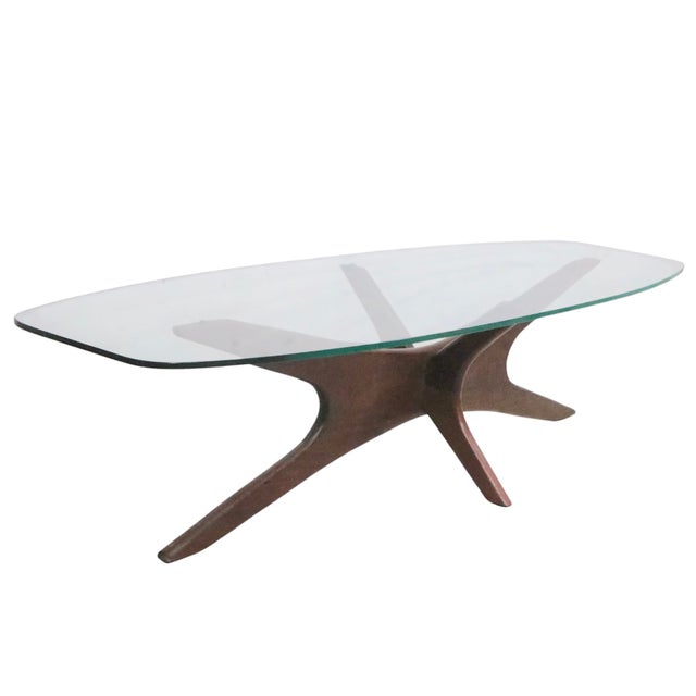 Wood Mid Century Jack Coffee Table by Adrian Pearsall for Craft Associatec C 1950/60's For Sale - Image 7 of 10