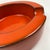 RARE – Large orange glazed ceramic ashtray by the Dutch artist Jaap Ravelli. Signed in relief Circa 1970 Weight: 750 g...