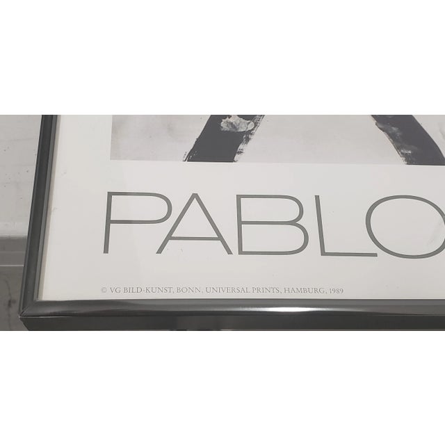 Pablo Picasso Vintage Large Scale Picasso "National Galerie, Berlin" Exhibition Poster C.1989 For Sale - Image 4 of 9