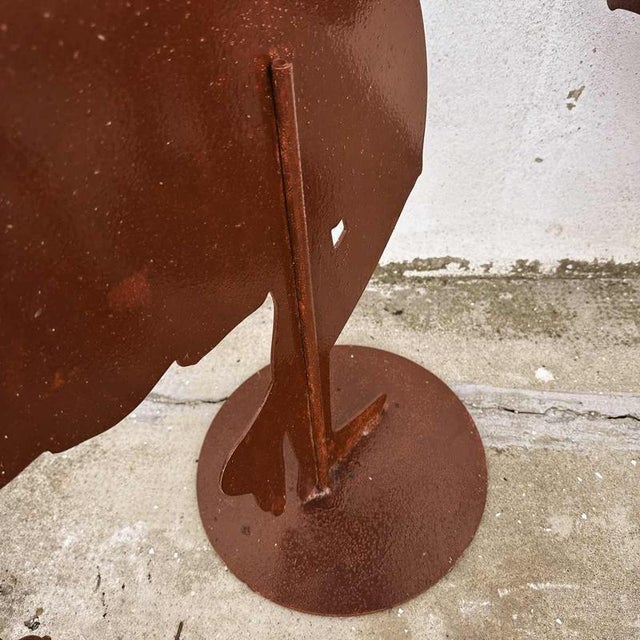 Iron Silhouettes of Children and a Deer, Set of 4 For Sale - Image 6 of 8