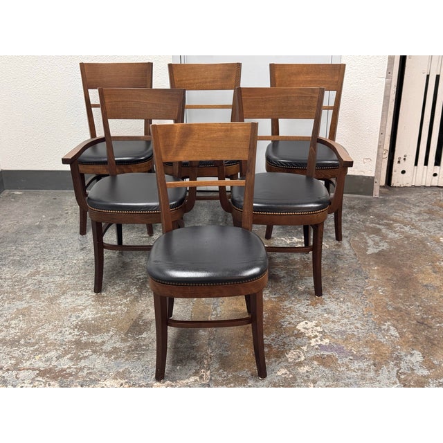 Italian Pottery Barn Italian Dining Chairs, Set of Six For Sale - Image 3 of 12
