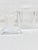 Transparent Vintage Mid-Century Clear Ribbed Lucite Bathroom Vanity Set – 3 Pieces For Sale - Image 8 of 8