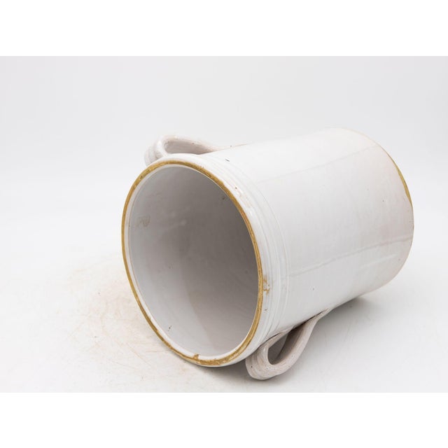 Ceramic Antique Stoneware Urn, Italy Early 20th C. For Sale - Image 7 of 9