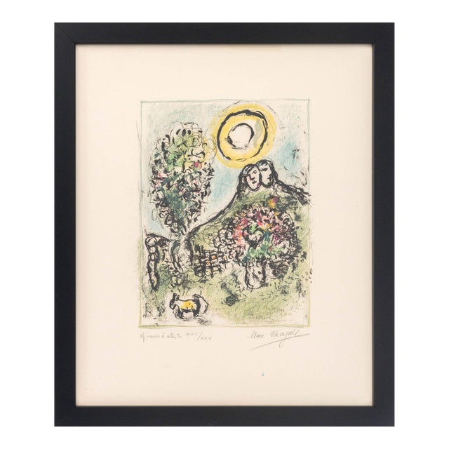 Marc Chagall "Le Baou De St. Jeannet Ii", 1969 For Sale