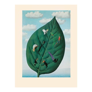 1972 After Rene Magritte, "The Third Dimension" First Edition Surrealist Photogravure For Sale