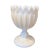 Art Nouveau Antique French Portieux Opaline Chalice, Circa 1900 For Sale - Image 3 of 5