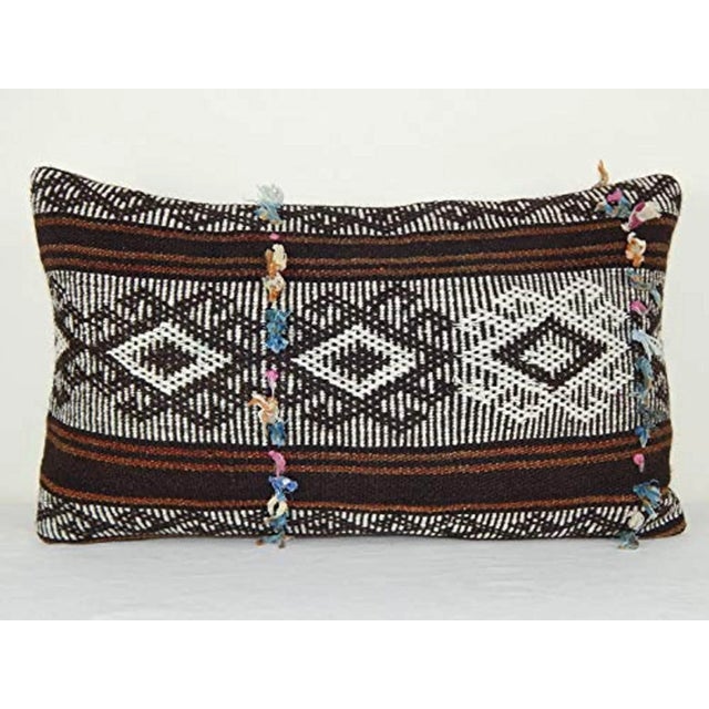 Vintage Goat Hair Kilim Pillow For Sale In Philadelphia - Image 6 of 6