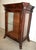 Small Antique Mahogany Display Cabinet For Sale - Image 3 of 18