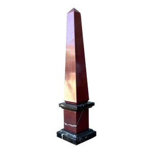 Vintage Neoclassical Stone Obelisk