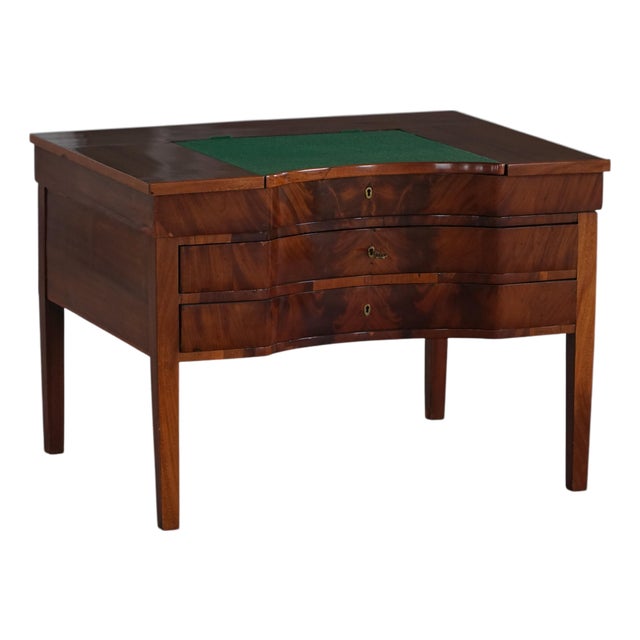 Antique Danish Writing Desk in Mahogany, 1890s For Sale