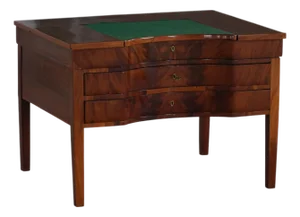 Antique Danish Writing Desk in Mahogany, 1890s