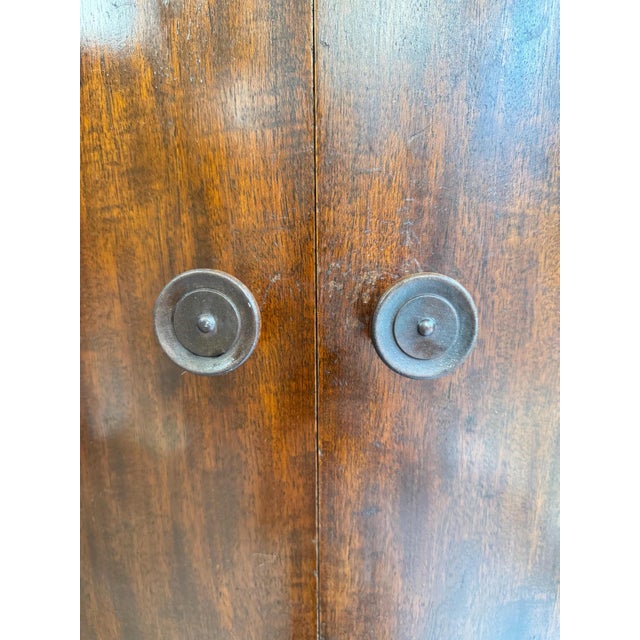 Brown Vintage Wardrobe in Mahogany, 1920s For Sale - Image 8 of 14