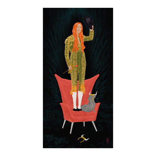 Catarina by Steve Moors 30"x60" Ready to Hang For Sale