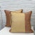 2000 - 2009 Throw Pillows, 2000s Cream Pink Caramel Pillows - a Pair For Sale - Image 5 of 9