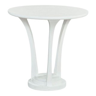 Bellini Lamp Table in White For Sale