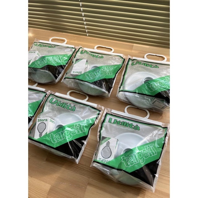 Vintage Italian White Wall Sconces by Targetti Sankey, 1980s, Set of 4 For Sale - Image 10 of 10