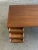 Wood Danish Modern Floating Top Desk For Sale - Image 7 of 14