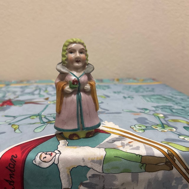 Early 20th Century Continental Hand-Painted Porcelain Character Figurine For Sale In Minneapolis - Image 6 of 7