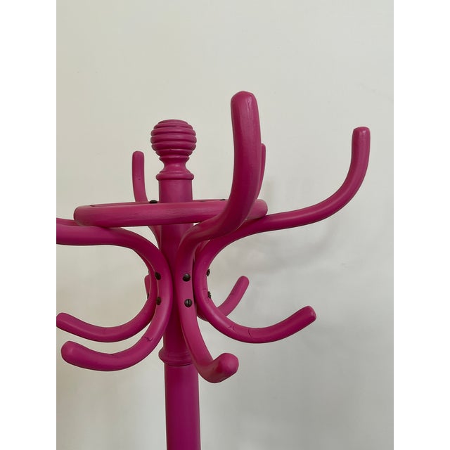 Infuse your entryway with a playful blend of Victorian tradition and contemporary flair. This grand Thonet-style coat rack...