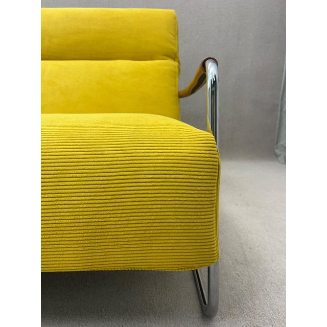 Ligne Roset Yellow Janus Three-Seater Sofa Settee from Ligne Roset by Pascal Mourgue, 2010s For Sale - Image 4 of 18