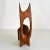 1970s Sculpture of Buffalo or Bull Carved in Hardwood For Sale - Image 5 of 8