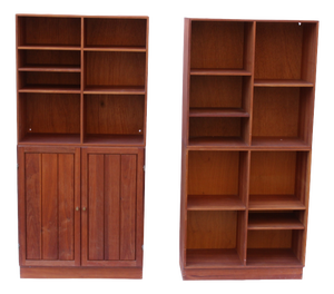 Cherrywood Bookcases from AT-BO, 1990s, Set of 4
