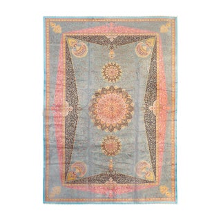 Pasargad DC Exquisite Design Paris Palace Fine Power Loom v. Silk Rug For Sale