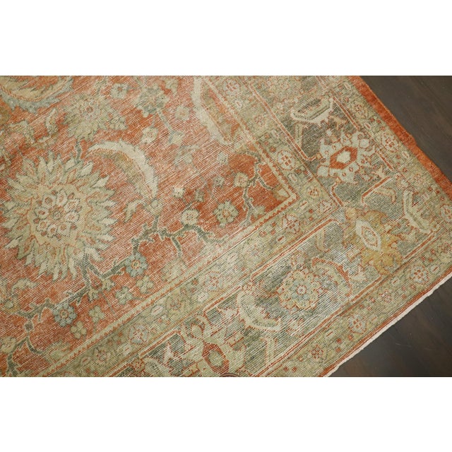Antique Zabihi Collection Persian Mahal Rug For Sale - Image 10 of 11