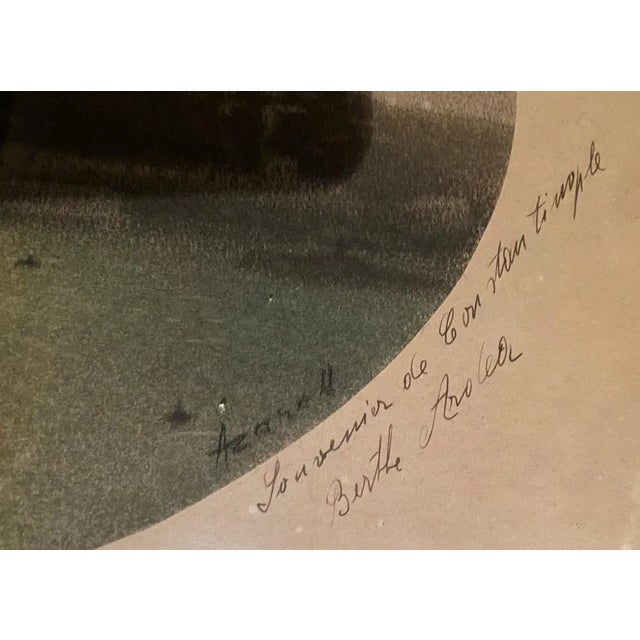 Onnik Der Azarian, Hagia Sophia in the Moonlight, Istanbul, 1920s, Mixed Media on Paper For Sale - Image 8 of 12