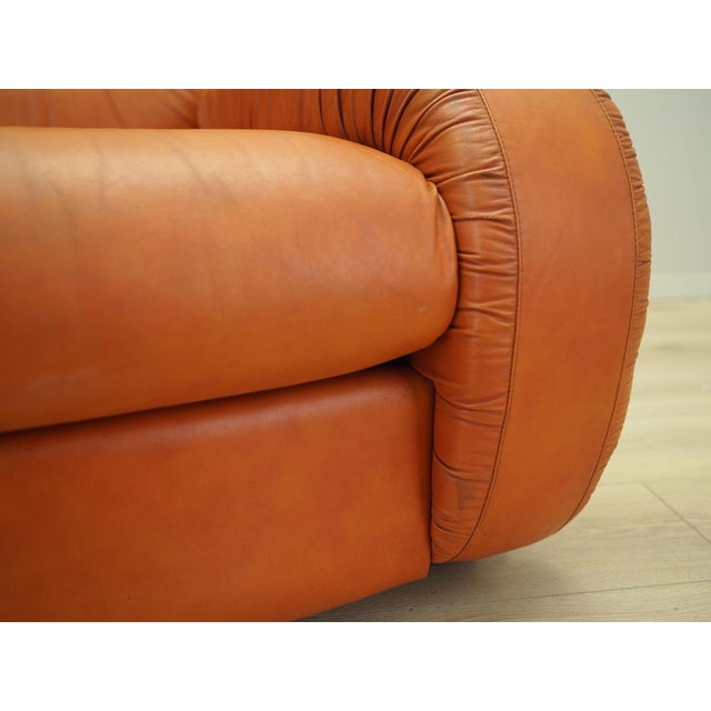 Danish Red Armchair, Denmark, 1970s For Sale - Image 12 of 18