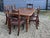 Victorian Extendable Dining Table and Chairs in Mahogany, Set of 7 For Sale - Image 3 of 18