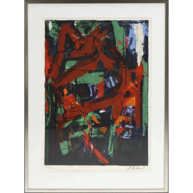 Jens Birkemose, Composition, 1940s, Lithography For Sale - Image 4 of 4