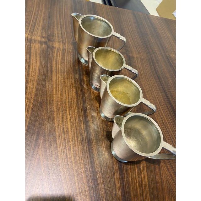 Milk Jugs by Gio Ponti for Fratelli Calderoni, 1959, Set of 4 For Sale - Image 3 of 9