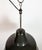 Metal Industrial Black Enamel Factory Lamp with Iron Top, 1950s For Sale - Image 7 of 18
