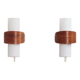NX 40 Wall Lights by Louis Kalff for Philips, 1960s, Set of 2 For Sale