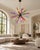 Sputnik Pendant Light with 50 Multicolored Murano Glass Prisms from Justfurnituress SRL For Sale - Image 9 of 10