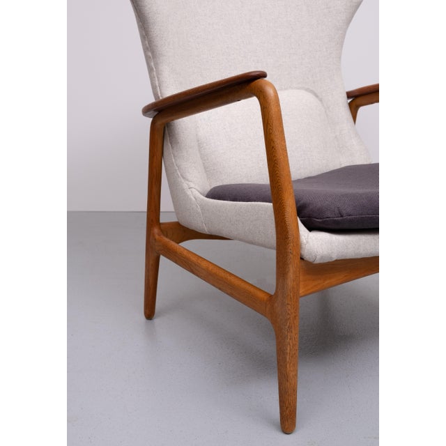 1960s Karen Wingback Chairs by Aksel Bender Madsen for Bovenkamp, Holland, 1960s, Set of 2 For Sale - Image 5 of 13