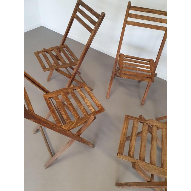 Folding Chairs, 1960s, Set of 5 For Sale - Image 17 of 18